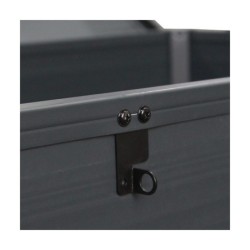 Jôbu Coffre de jardin Polypropylène Gris