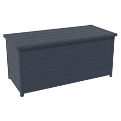 Jôbu Coffre de jardin Polypropylène Gris