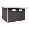 Woodlife Garden Abris de jardin en composite Composite Gris 9.12m²