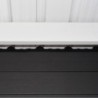 Woodlife Garden Abris de jardin en composite Composite Gris 9.12m²