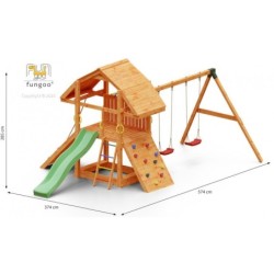 Fungoo Stations de jeux Bois massif