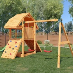 Fungoo Stations de jeux Bois massif