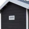 Woodlife Garden Abris de jardin en composite Composite Gris 4.77m²