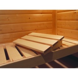 Karibu Sauna traditionnel Bois massif Bois naturel