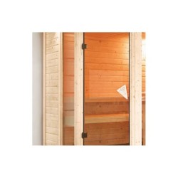 Karibu Sauna traditionnel Bois massif Bois naturel