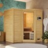 Karibu Sauna traditionnel Bois massif Naturel