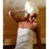 Karibu Sauna prêt à brancher Bois massif Bois naturel