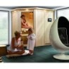 Karibu Sauna prêt à brancher Bois massif Bois naturel