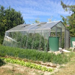 ACD Serre de jardin en verre 28.16m²