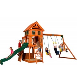 Backyard Discovery Stations de jeux Bois massif Naturel