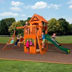 Backyard Discovery Stations de jeux Bois massif Naturel