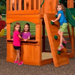 Backyard Discovery Stations de jeux Bois massif Naturel
