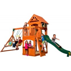 Backyard Discovery Stations de jeux Bois massif Naturel