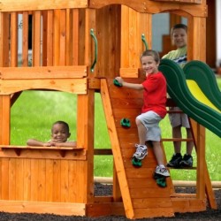 Backyard Discovery Stations de jeux Bois massif Naturel