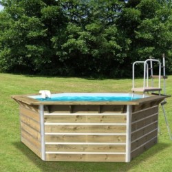 Water'Clip Piscines bois Bois