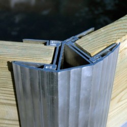 Water'Clip Piscines bois Bois