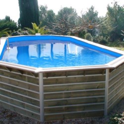 Water'Clip Piscines bois Bois