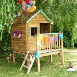 Soulet Cabanes enfants Bois massif Bois naturel