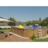 Trigano Piscines Piscines acier Bois naturel