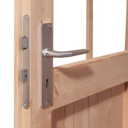 Karibu Abri de jardin bois 10 à 15 m² Bois massif Marron 5.62m²