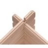 Karibu Abri de jardin bois plus de 20 m² Bois massif Marron