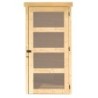 Karibu Abri de jardin bois 5 à 10 m² Bois massif Marron 8.8m²