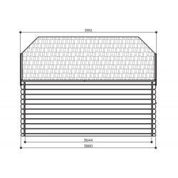 Solid Abri de jardin bois 10 à 15 m² Bois massif Marron 11.56m²