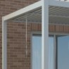 X-Metal Pergolas bioclimatiques Aluminium Gris 16m²