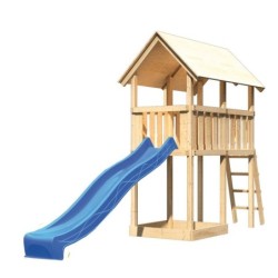 Karibu Stations de jeux Bois massif Bois naturel