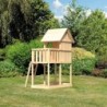 Karibu Cabanes enfants Bois massif Bois naturel