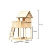 Karibu Cabanes enfants Bois massif Bois naturel
