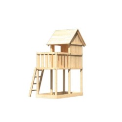 Karibu Cabanes enfants Bois massif Bois naturel
