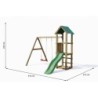 Fungoo Stations de jeux Bois massif