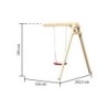 Karibu Cabanes enfants Bois massif Bois naturel
