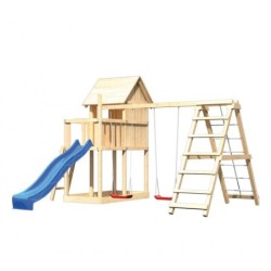 Karibu Cabanes enfants Bois massif Bois naturel