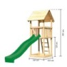 Karibu Stations de jeux Bois massif Bois naturel