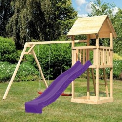Karibu Stations de jeux Bois massif Bois naturel