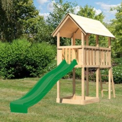 Karibu Stations de jeux Bois massif Bois naturel