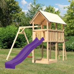 Karibu Stations de jeux Bois massif Bois naturel
