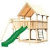 Karibu Stations de jeux Bois massif Bois naturel