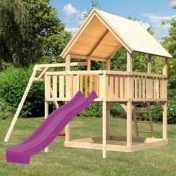 Karibu Stations de jeux Bois massif Bois naturel
