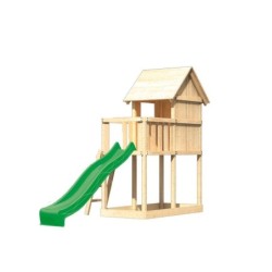 Karibu Cabanes enfants Bois massif Bois naturel