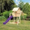 Karibu Cabanes enfants Bois massif Bois naturel