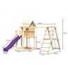 Karibu Cabanes enfants Bois massif Bois naturel