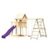 Karibu Cabanes enfants Bois massif Bois naturel