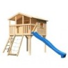 Karibu Stations de jeux Bois massif Marron
