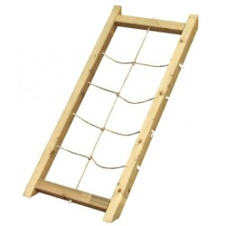 Karibu Stations de jeux Bois massif Marron