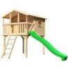 Karibu Stations de jeux Bois massif Marron