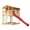 Karibu Stations de jeux Bois massif Marron