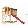 Karibu Stations de jeux Bois massif Marron